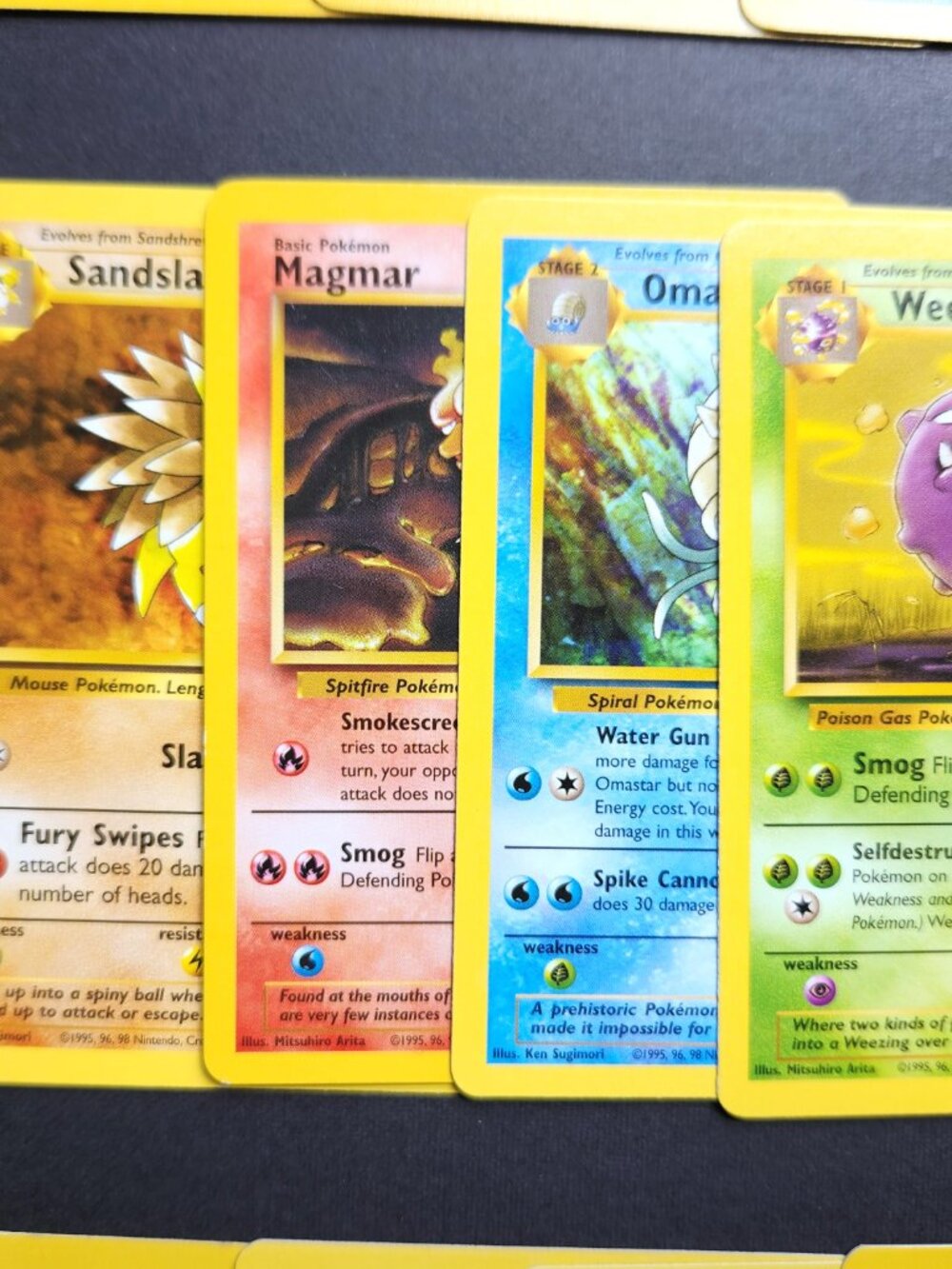 Pokemon Fossil Complete Non Holo Set 16-62 Rare Uncommon Common WOTC 56 Card Lot - Picture 6 of 16